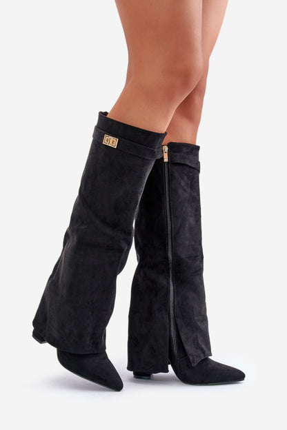Boots with heels model 199977 Step in style