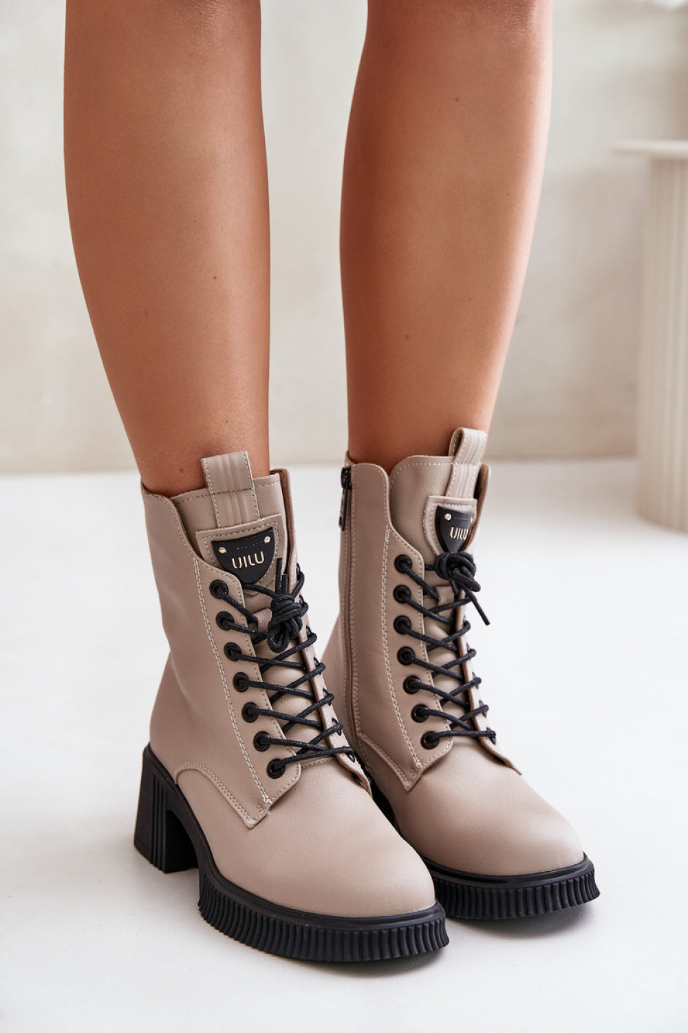 Ankle boots with heels model 201012 Step in style