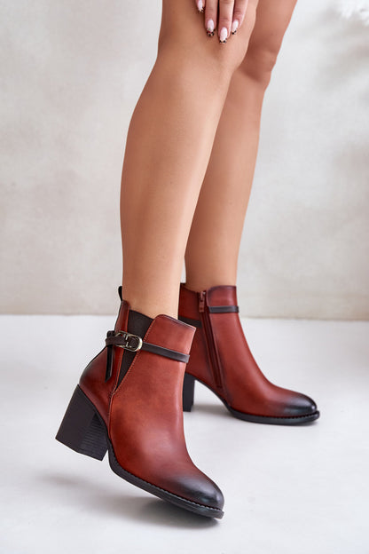 Ankle Boots with Heels model 201163 Step in style