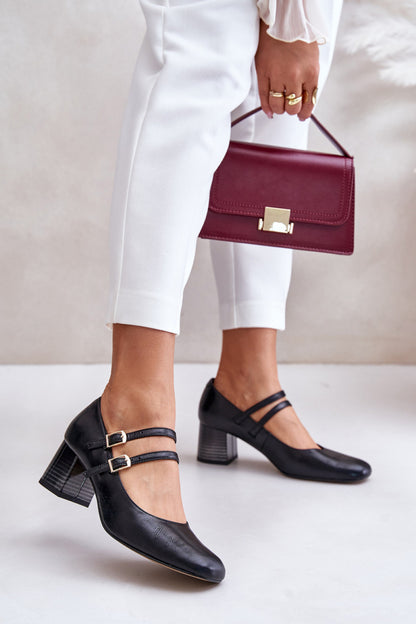Pumps with heel model 201324 Step in style