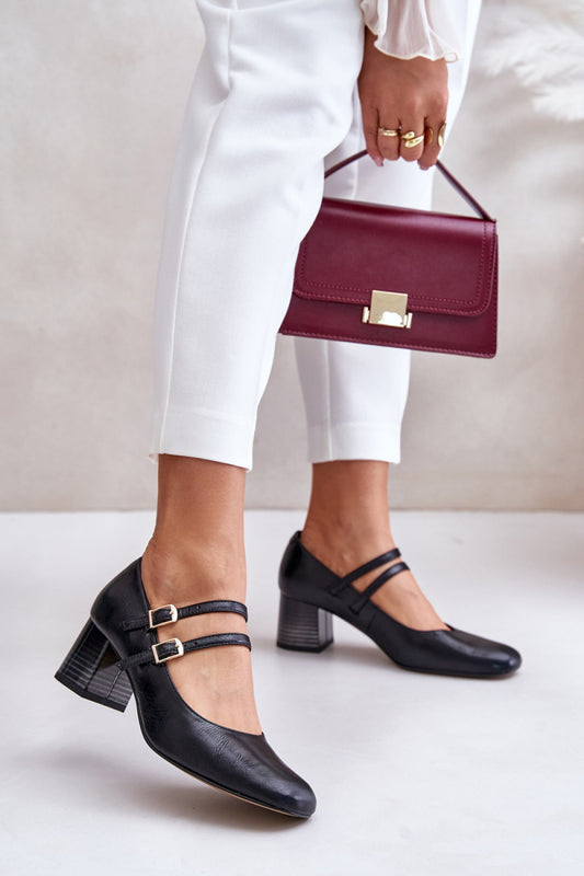 Pumps with heel model 201324 Step in style