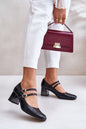 Pumps with heel model 201324 Step in style