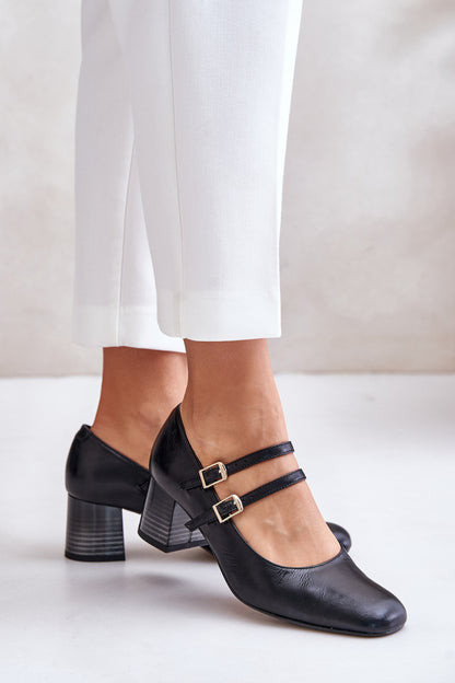 Pumps with heel model 201324 Step in style