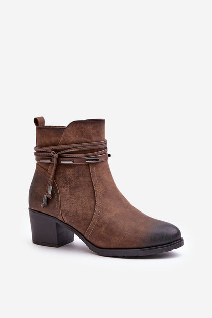 Ankle Boots with Heels model 201545 Step in style
