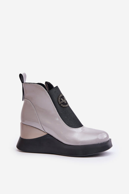 Platform ankle boots model 201547 Step in style