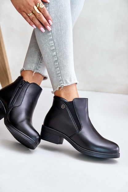 Stiefeletten mit Absatz model 201683 Step in style