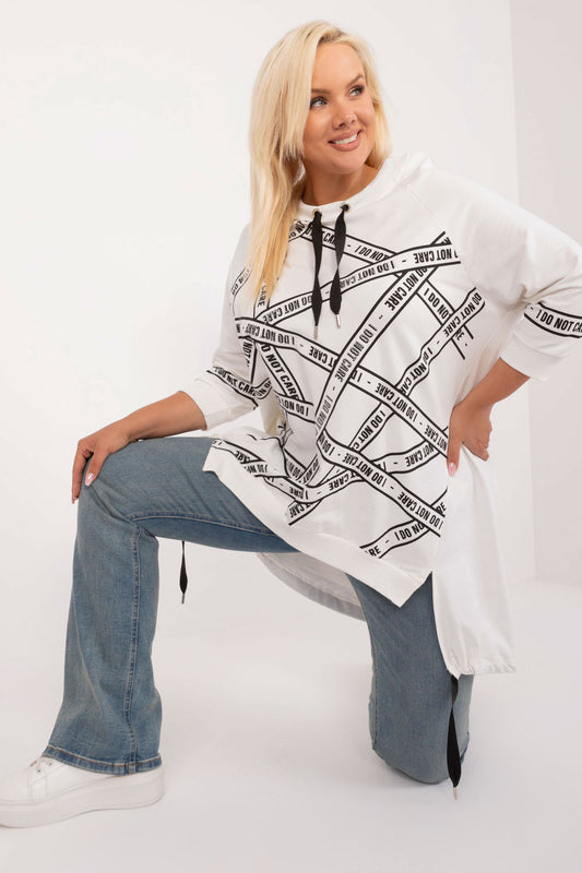 Plus-size blouse model 201846 Relevance