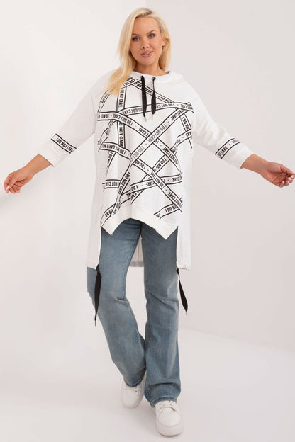 Plus-size blouse model 201846 Relevance