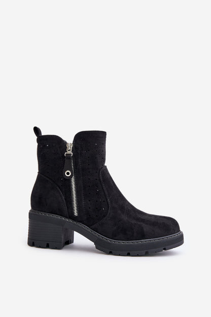 Ankle Boots with Heel Model 201883 Step in style