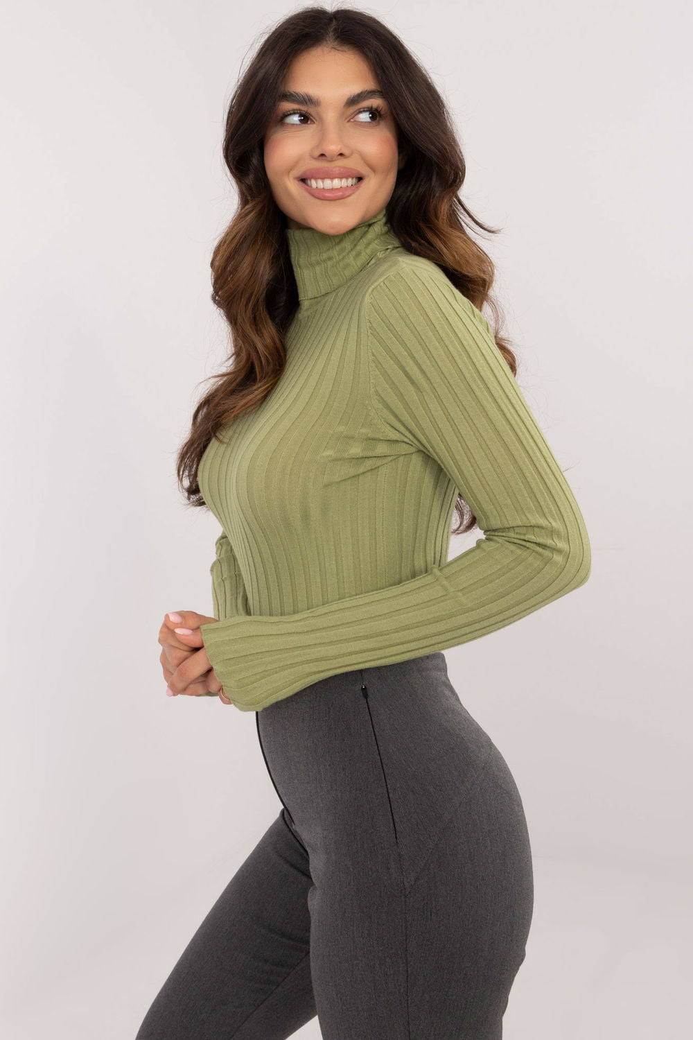 Turtleneck sweater model 203007 Factory Price