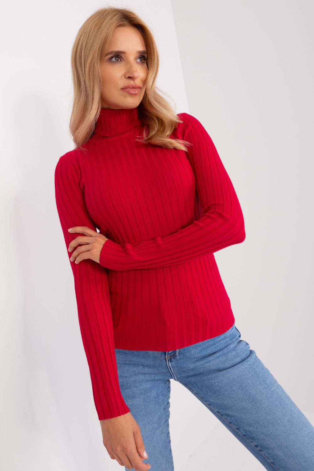 Rollkragenpullover model 203015 Factory Price