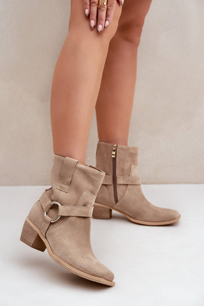 Ankle boots with heel model 203873 Step in style