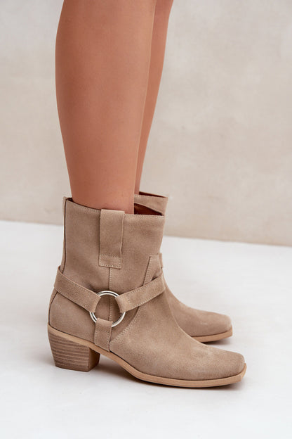 Ankle boots with heel model 203873 Step in style