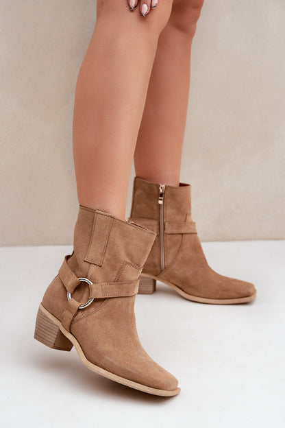 Ankle boots with heels model 203875 Step in style