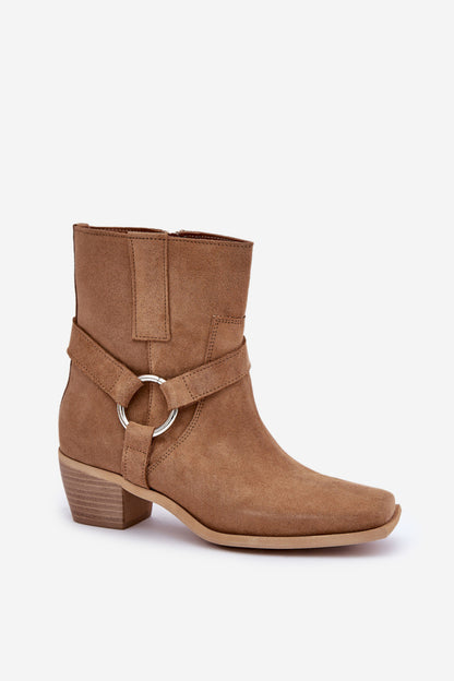 Ankle boots with heels model 203875 Step in style