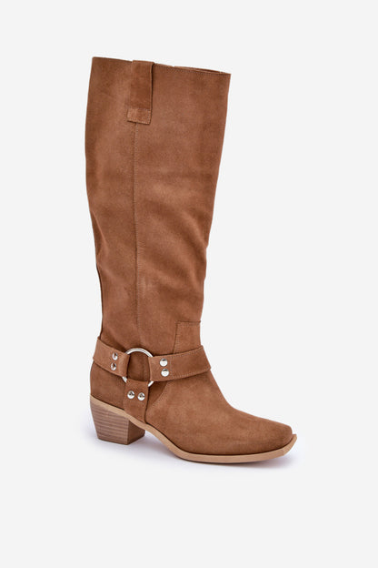 Boots with heels model 203900 Step in style