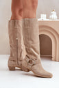 Boots with heels model 203901 Step in style