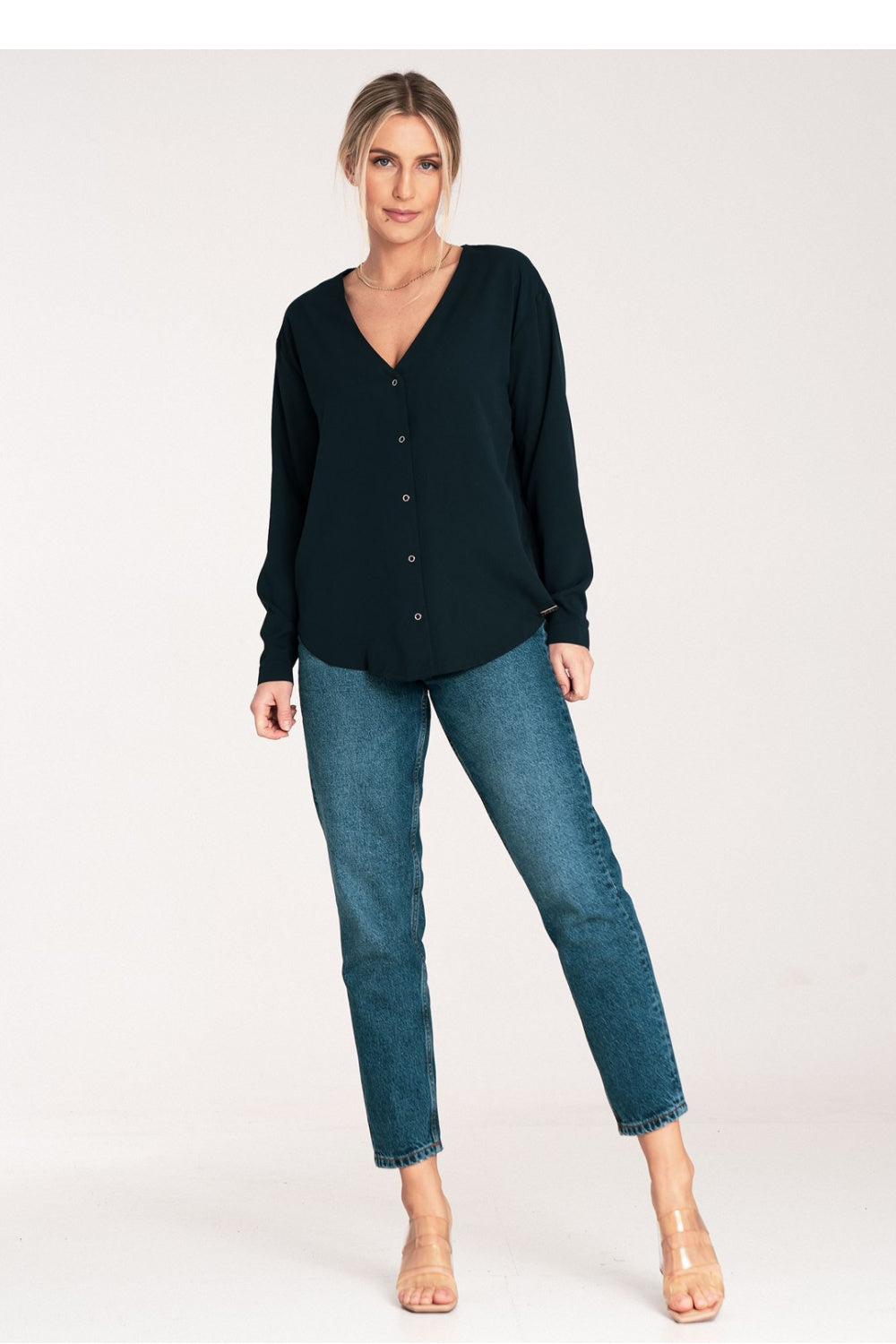 Langarm Hemd model 204327 Figl