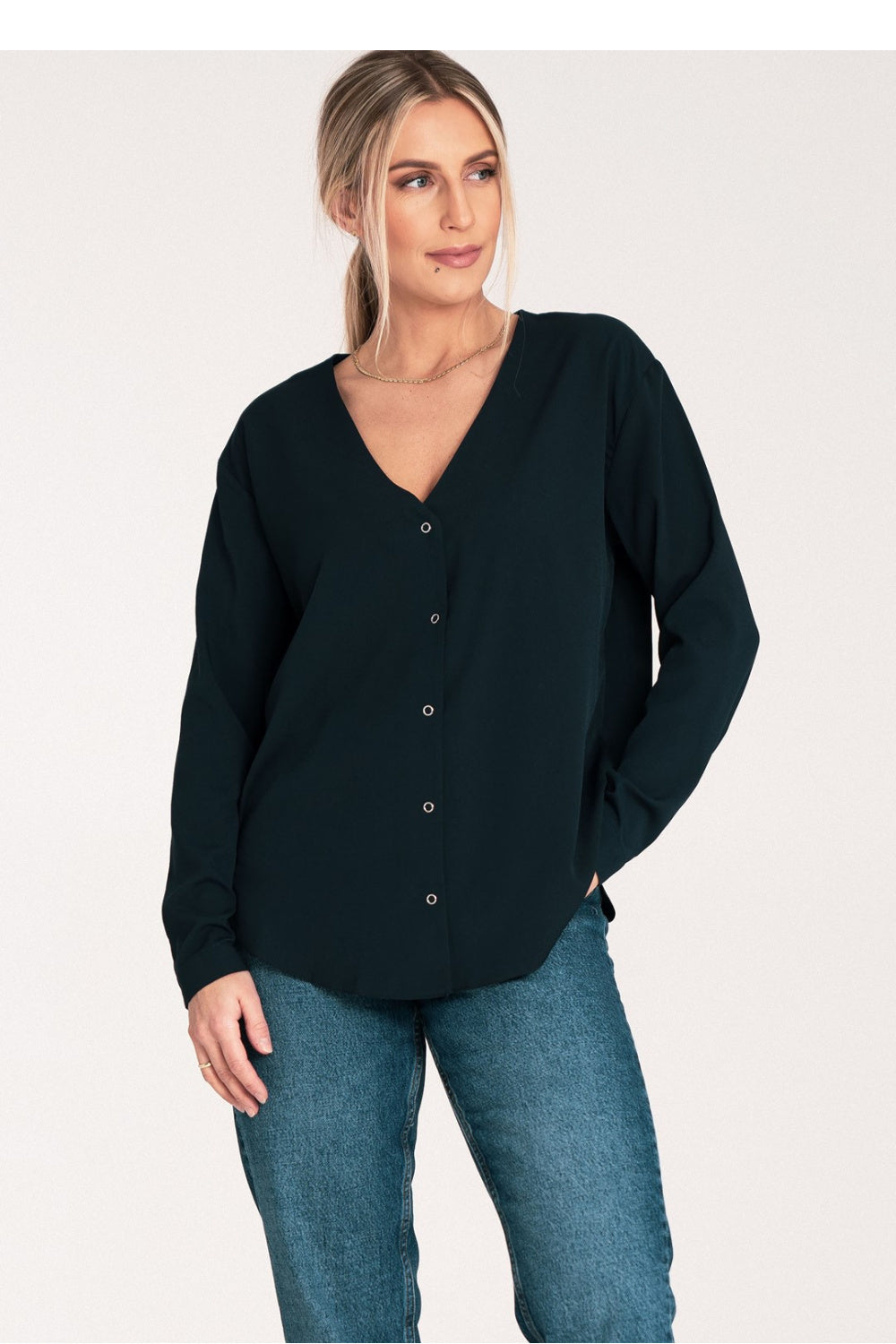 Langarm Hemd model 204327 Figl