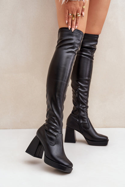 Boots with heels model 204665 Step in style