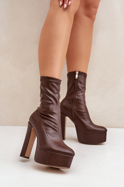 Stiefeletten mit Absatz model 204696 Step in style