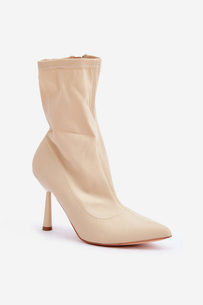 Ankle boots with heel model 204701 Step in style