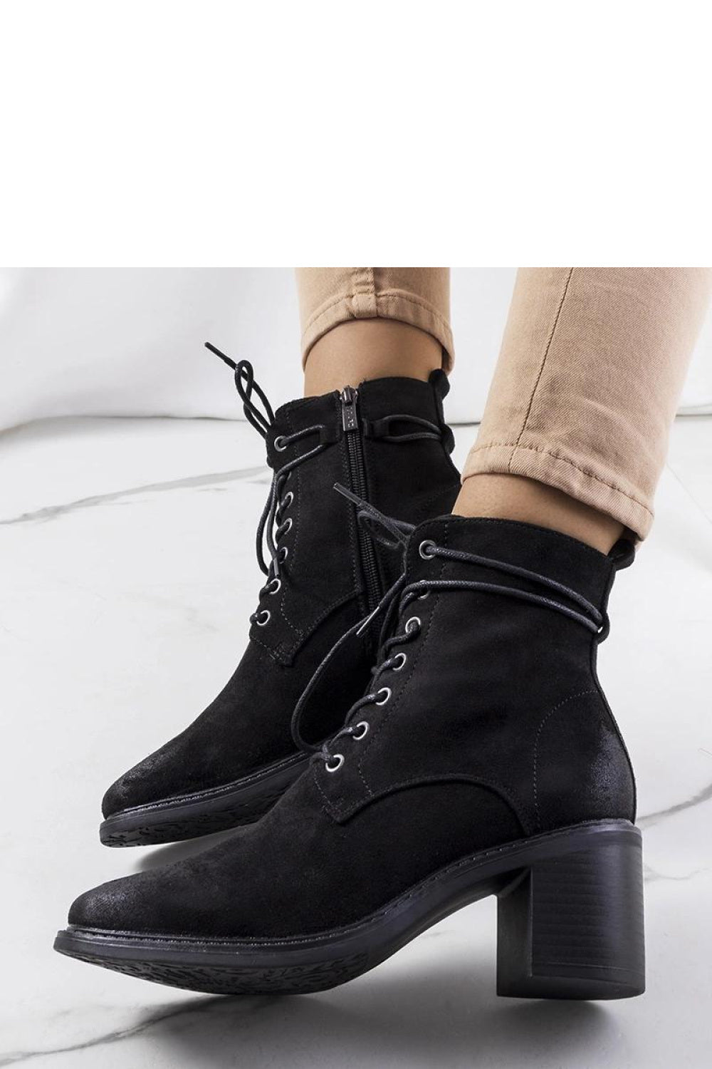 Stiefeletten mit Absatz model 204856 Solea