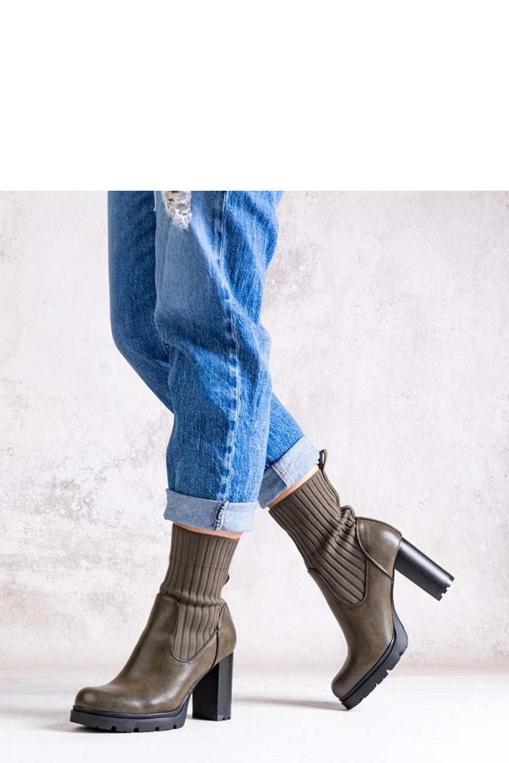 Stiefeletten mit Absatz model 205810 Solea