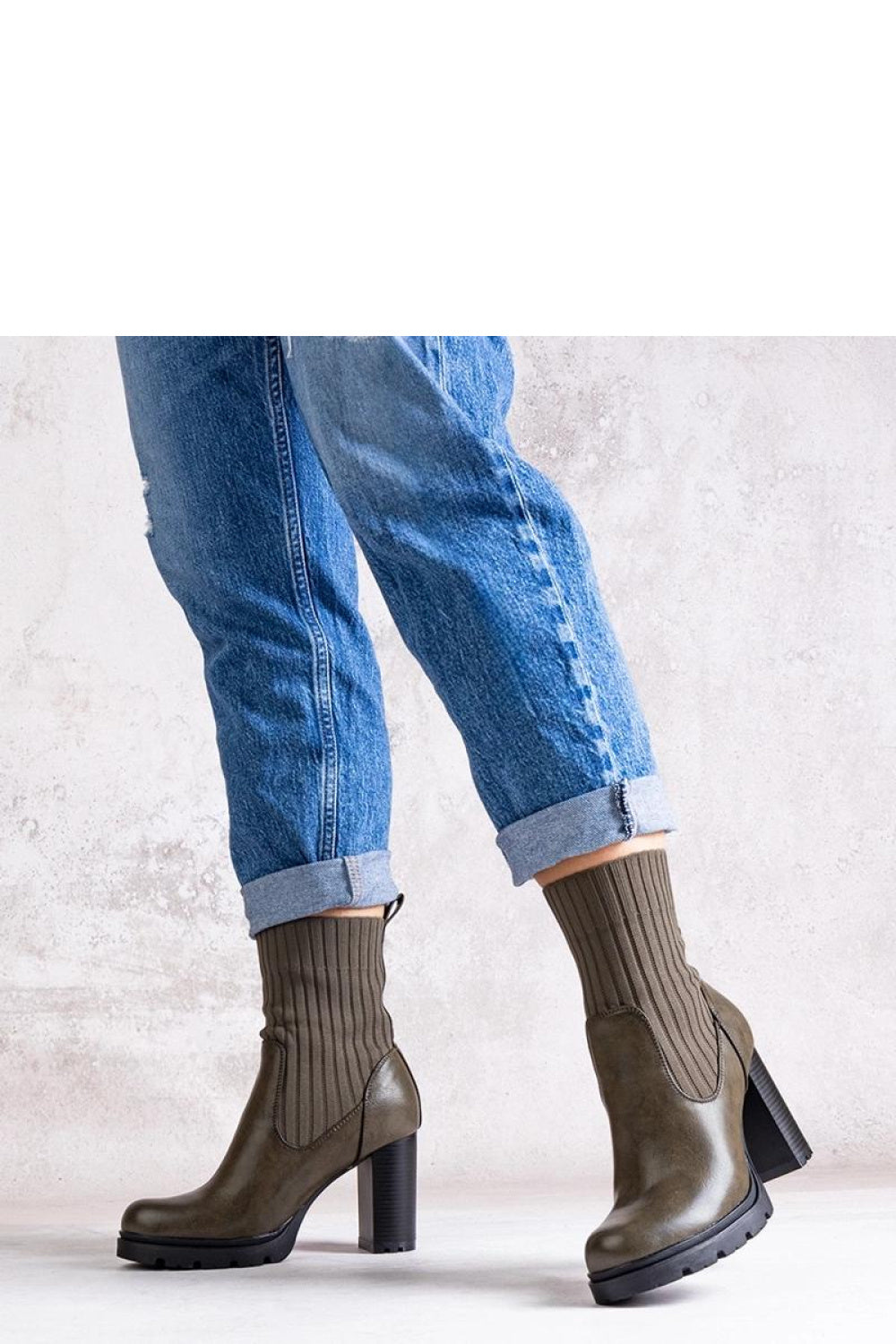 Stiefeletten mit Absatz model 205810 Solea