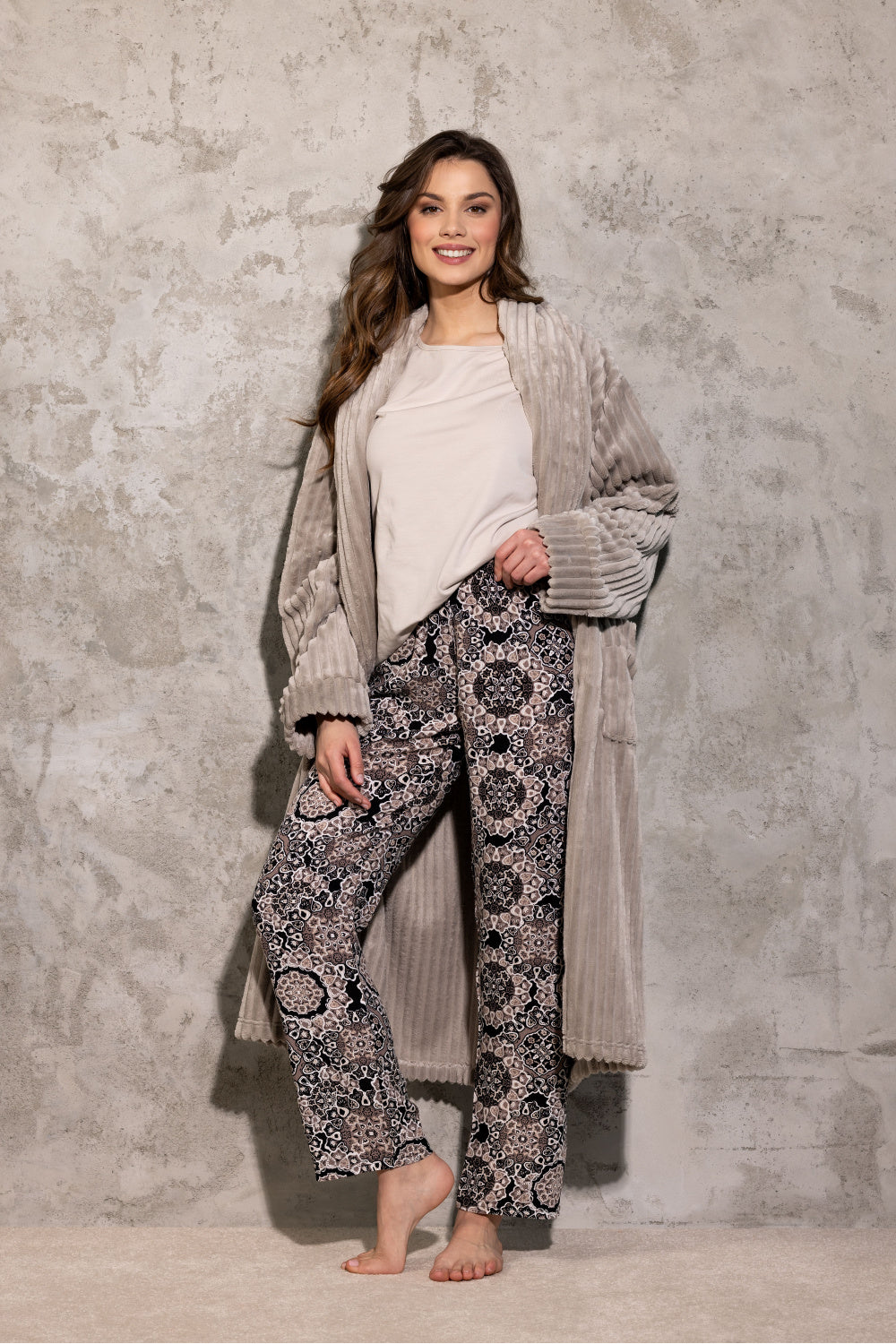 Dressing gown model 205981 Momenti Per Me
