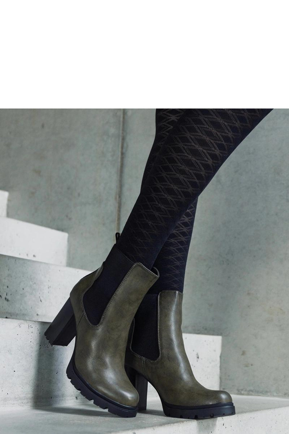 Stiefeletten mit Absatz model 206439 Solea