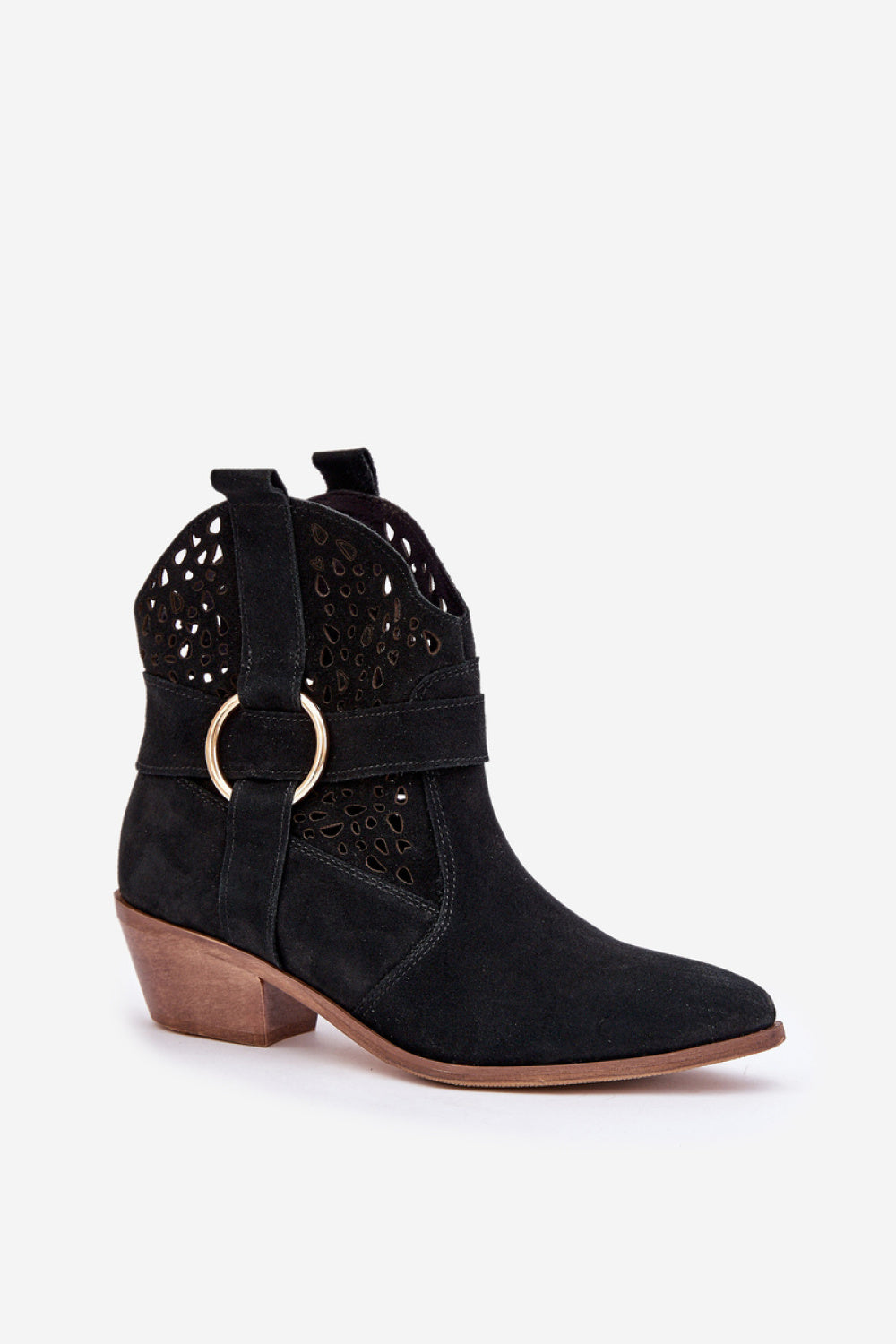 Ankle boots with heel model 206789 Step in style