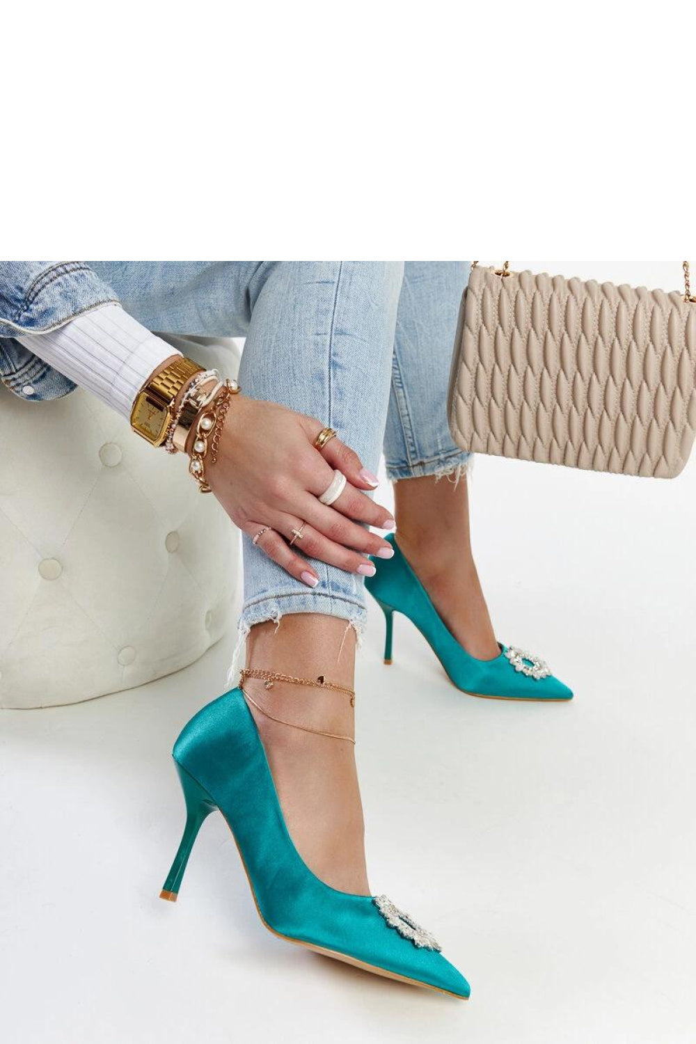 Solea Pumps with Stiletto Heels, Model 207513