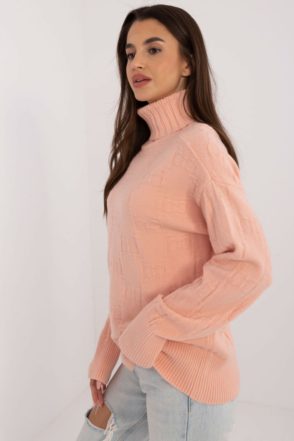 Rollkragenpullover model 208280 AT