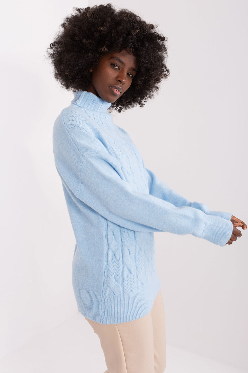Rollkragenpullover model 208310 AT