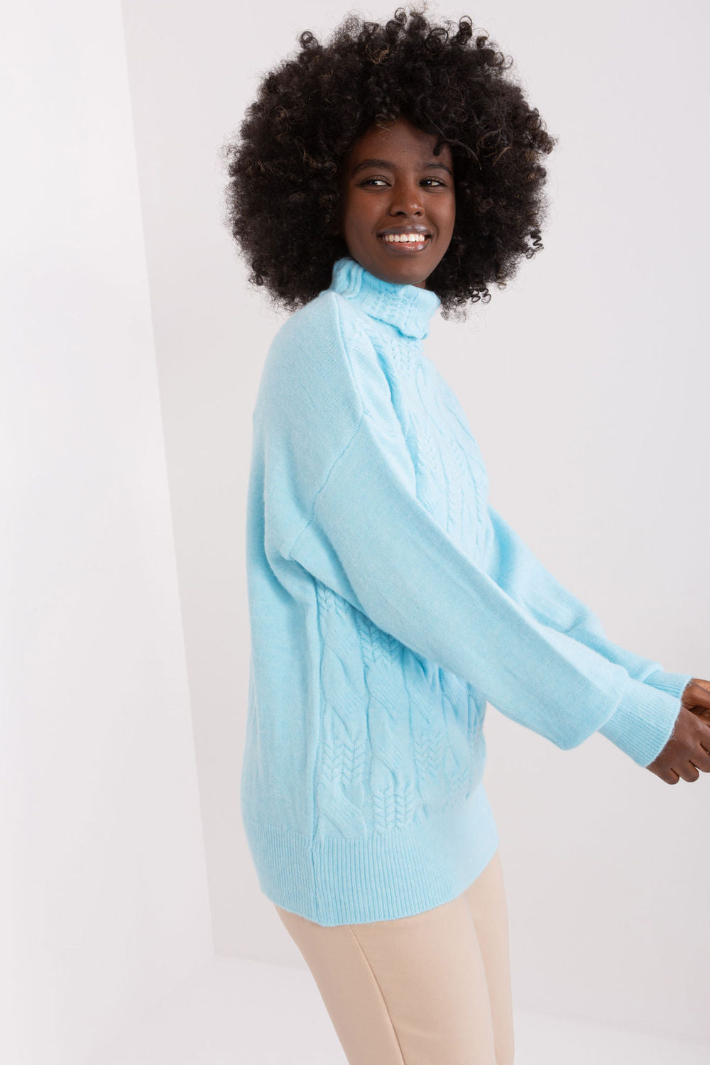 Turtleneck sweater model 208313 AT