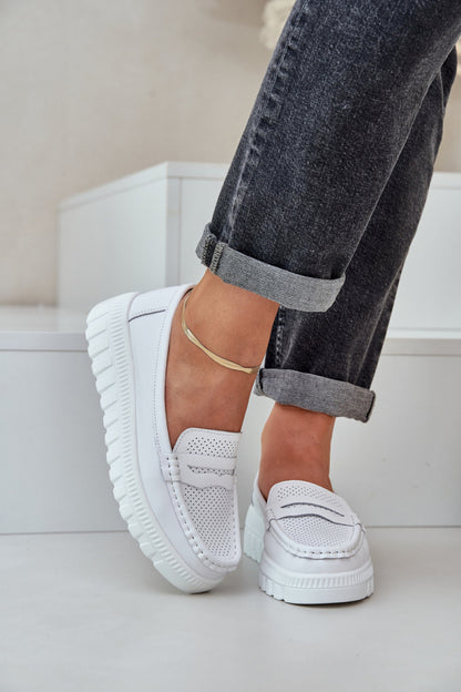 Moccasins model 208420 Step in style