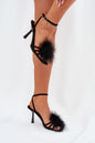 Sandals with heel model 209926 Step in style