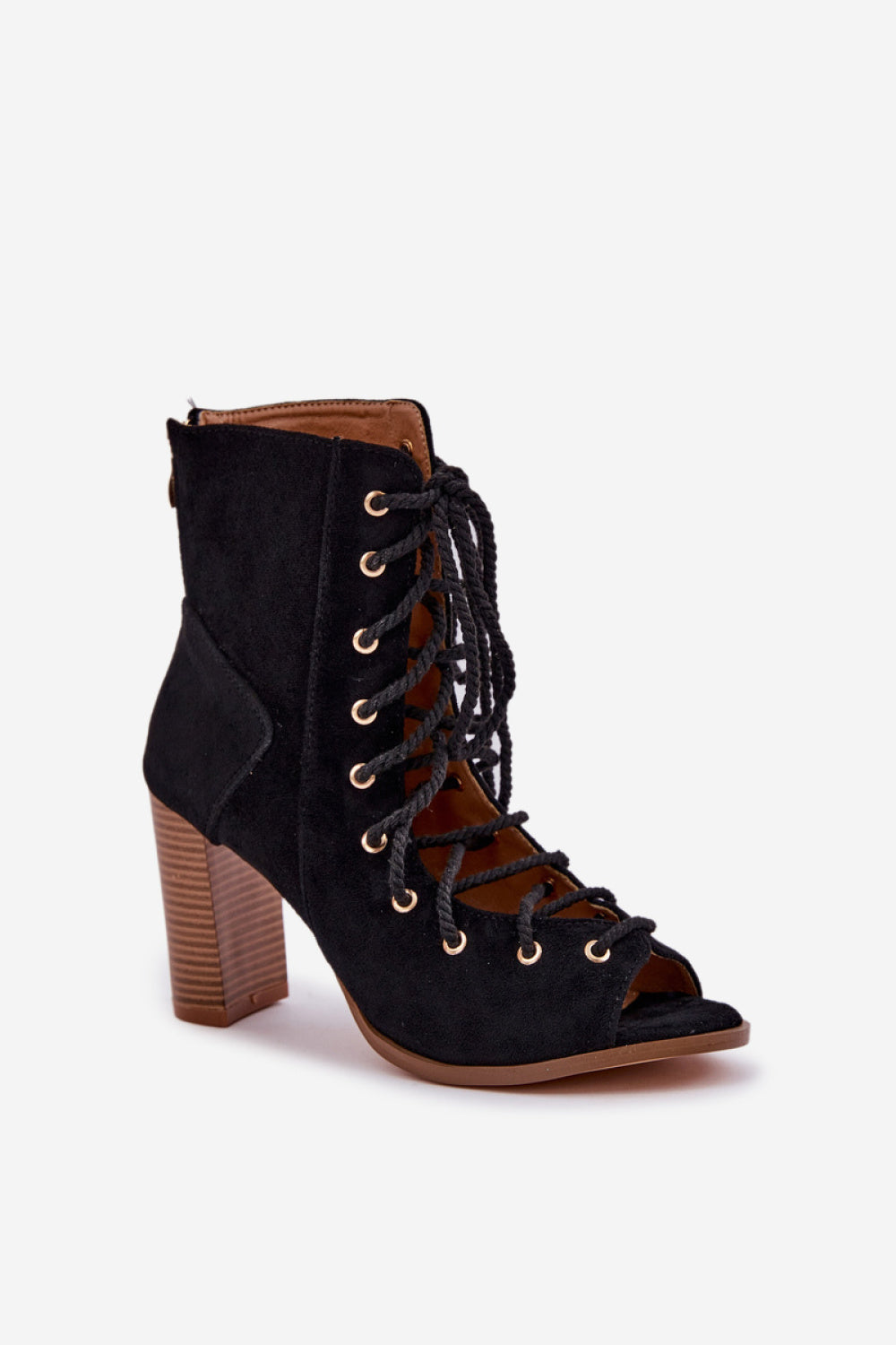 Sandals with heel model 209931 Step in style