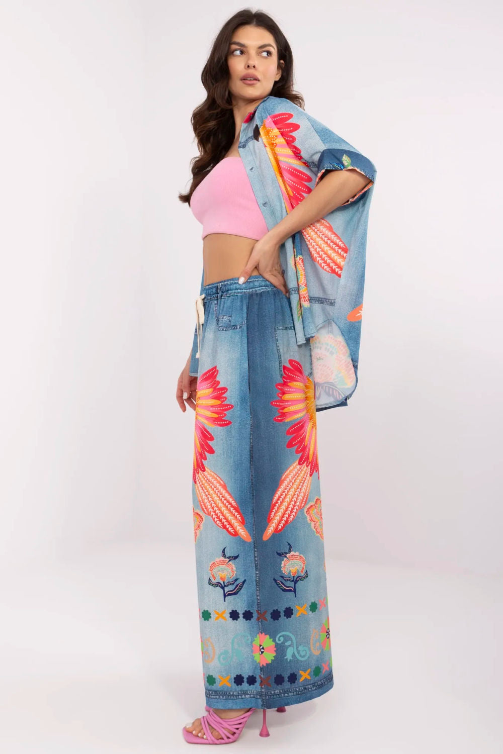 Ladies' trousers model 210030 Italy Moda