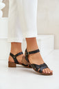 Sandals with heel model 210705 Step in style