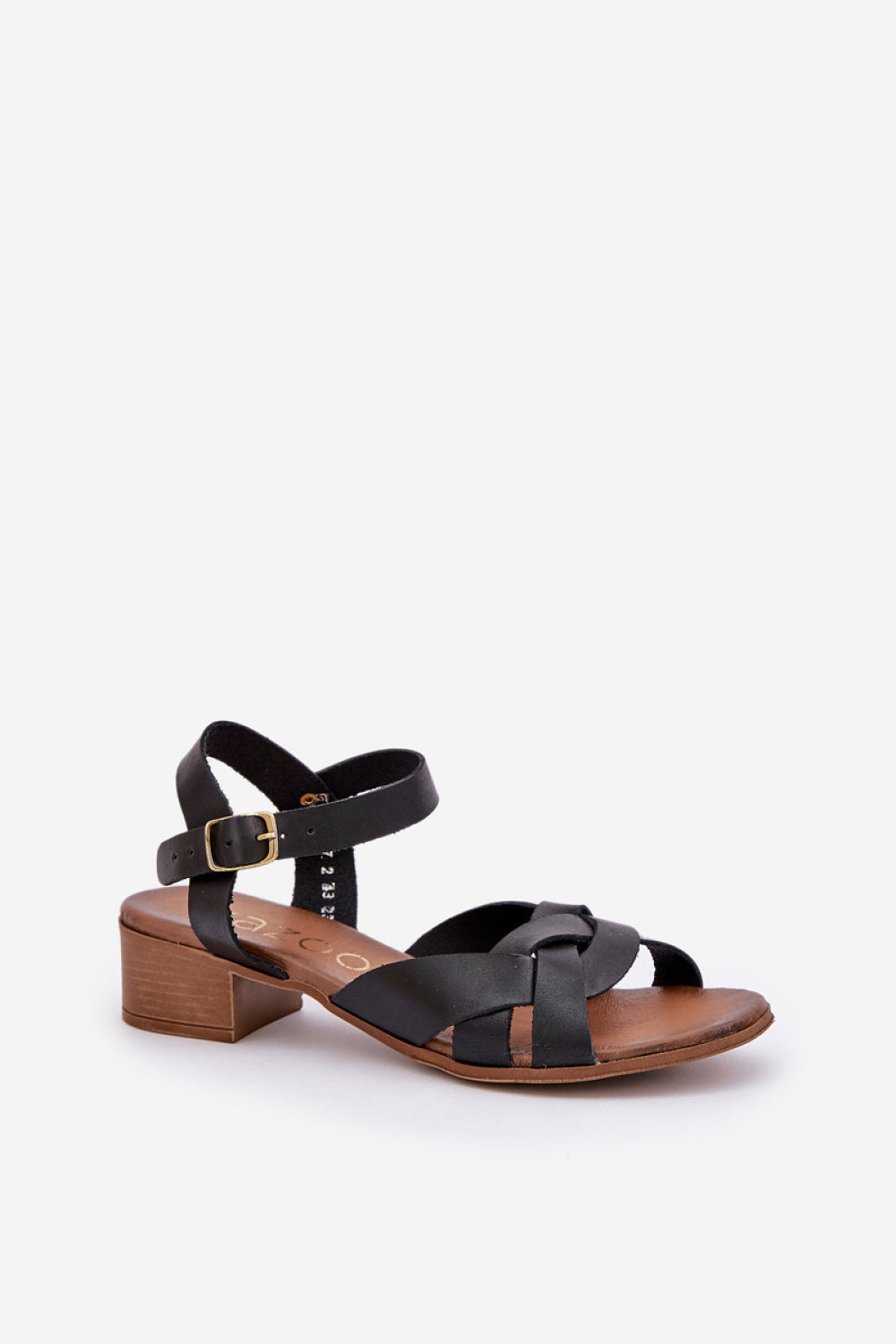 Sandals with heel model 210705 Step in style