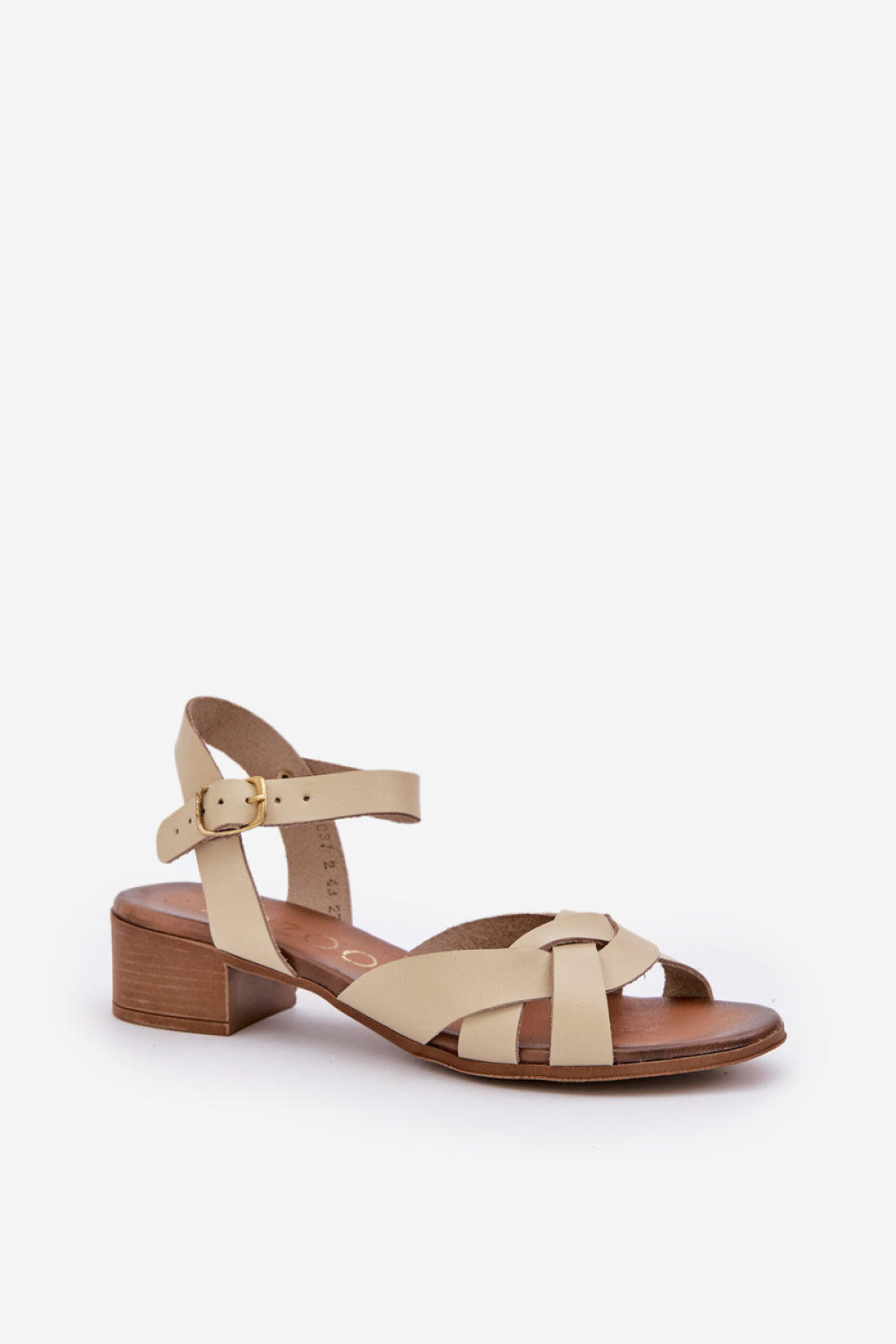 Sandals with heel model 210706 Step in style