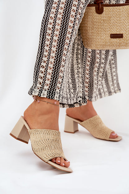 Mules model 210782 Step in style