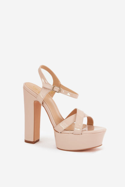 Heeled sandals model 210802 Step in style