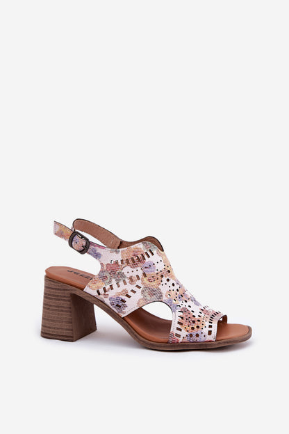 Heeled sandals model 211363 Step in style