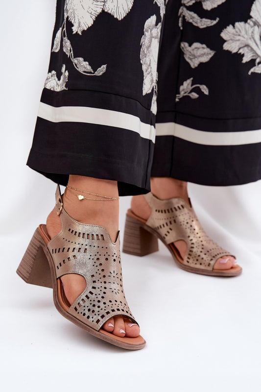 Heeled sandals model 211364 Step in style