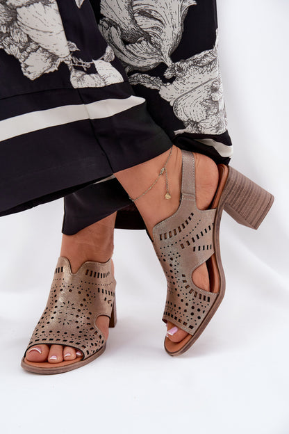 Heeled sandals model 211364 Step in style
