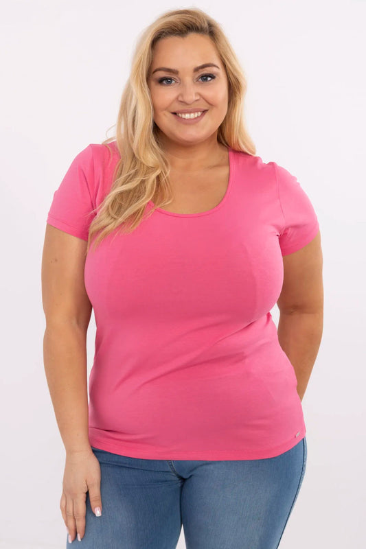 Plus-size T-shirt model 211768 relevance