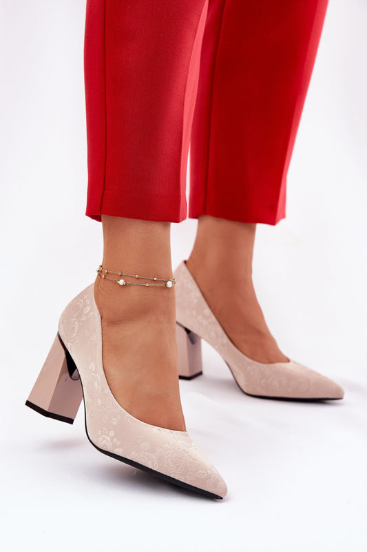 Pumps with heel model 212335 Step in style
